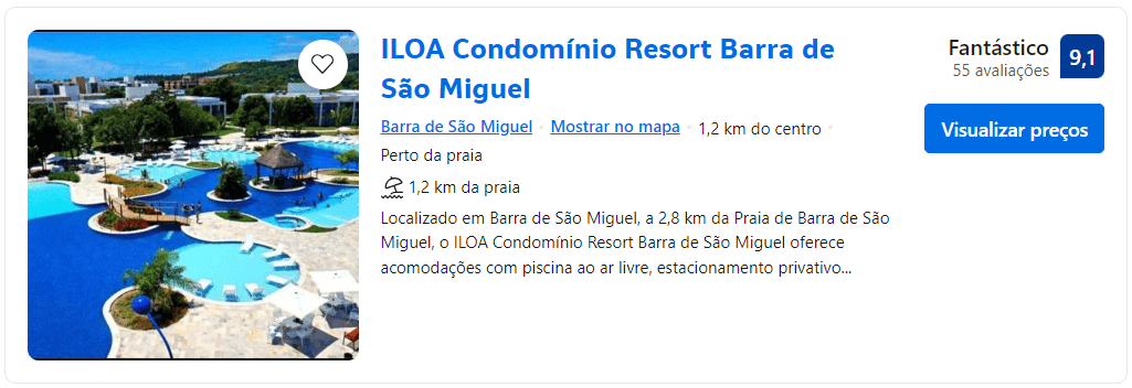 ILOA Resort Barra de São Miguel