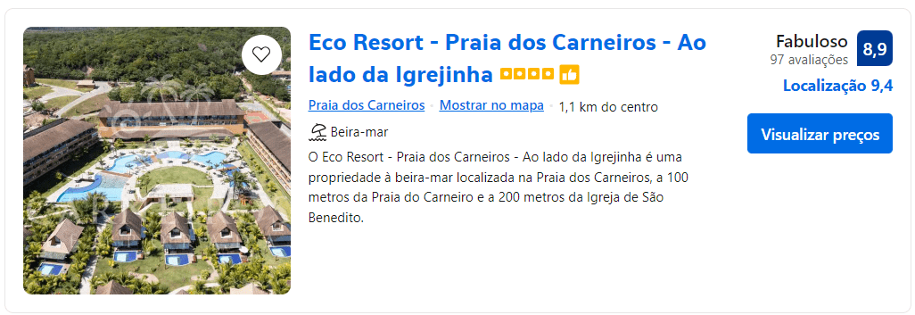 Eco Resort Praia dos Carneiros