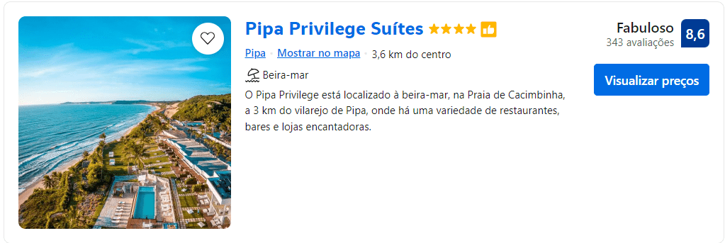 Pipa Privilege Suítes