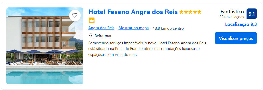 Hotel Fasano Angra dos Reis