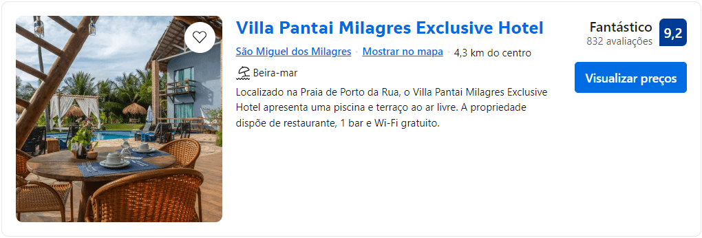 Vila Pantai Exclusive Hotel