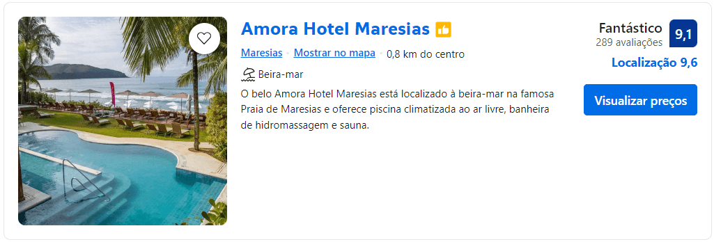 Amora Hotel Maresias