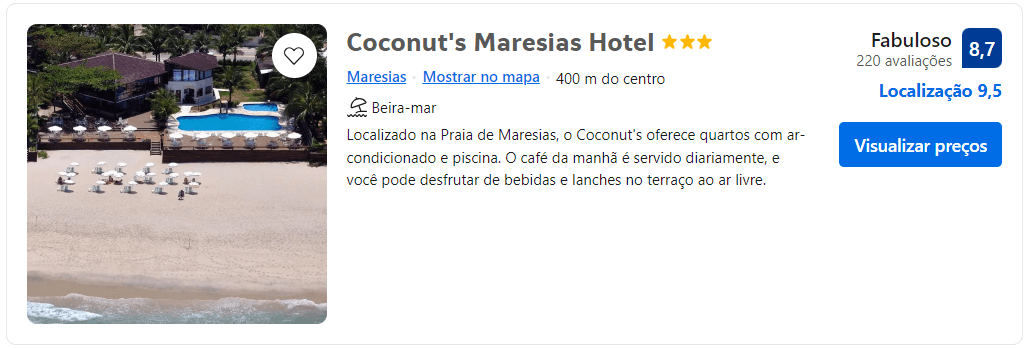 Coconut´s Maresias Hotel