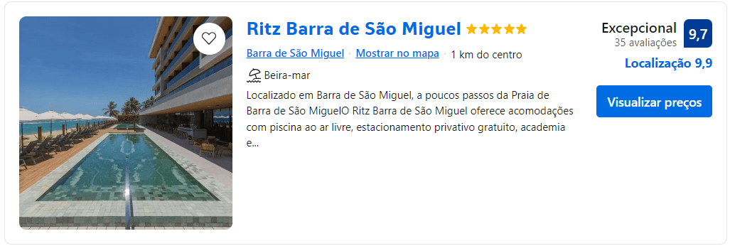 Ritz Barra de São Miguel