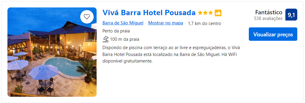 Vivá Barra Hotel