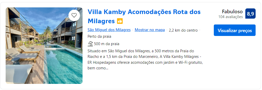 Villa Kamby Rota dos Milagres