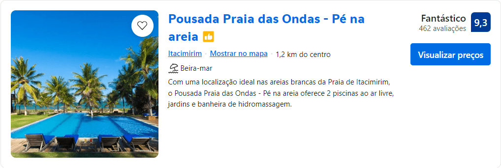 Pousada Praia das Ondas