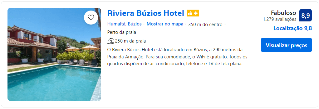 Riviera Búzios Hotel