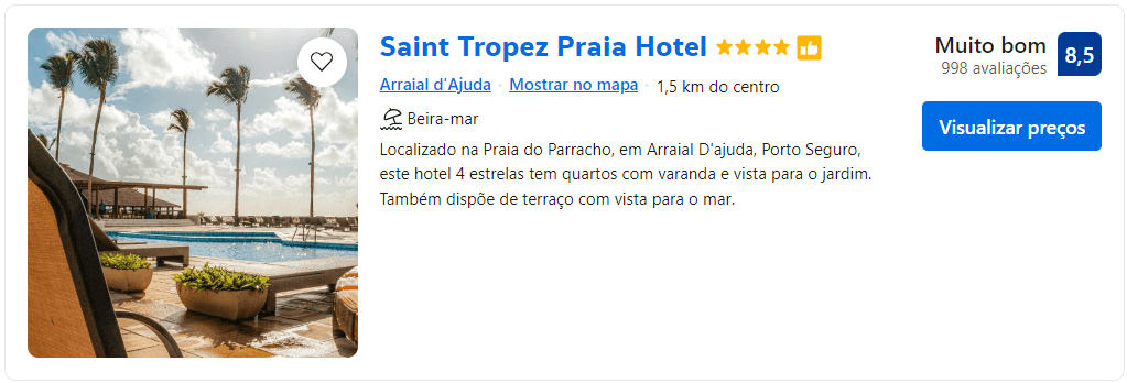 Saint Tropez Praia Hotel