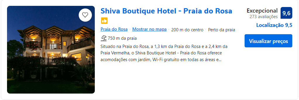 Shiva Boutique Hotel - Praia do Rosa