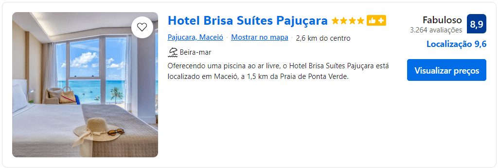 Hotel Brisa Suítes Pajuçara