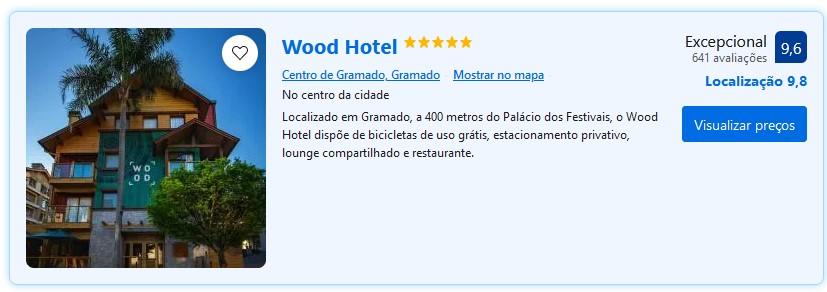 Wood hotel