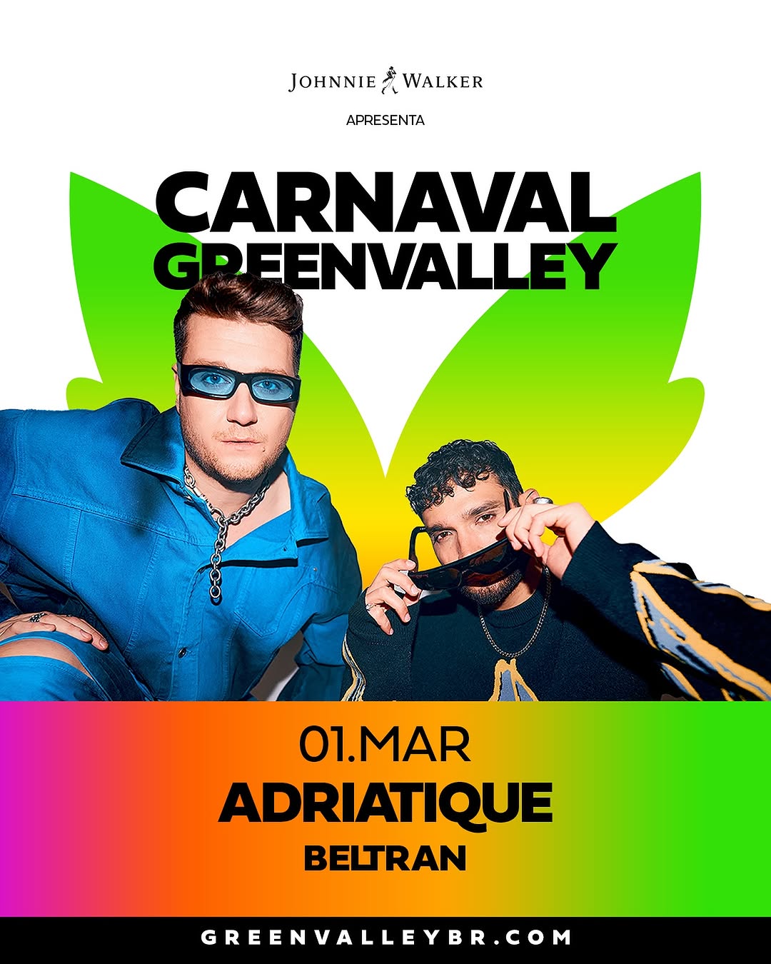 Greenvalley terá Carnaval épico com Adriatique, Vintage Culture e Adam Port