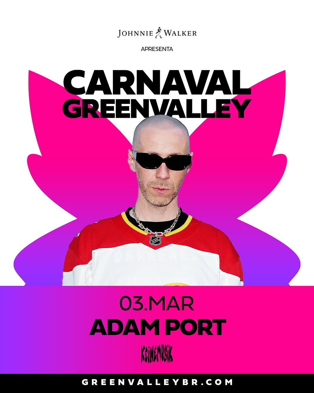 Greenvalley terá Carnaval épico com Adriatique, Vintage Culture e Adam Port