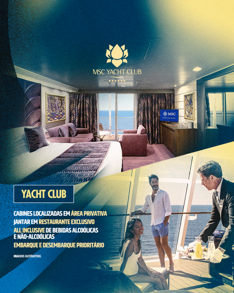 Yacht Club - Réveillon em Alto-mar | Imagem: divulgação
