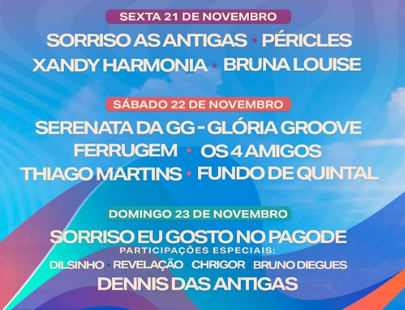 Atrações Navio Sorriso Maroto
