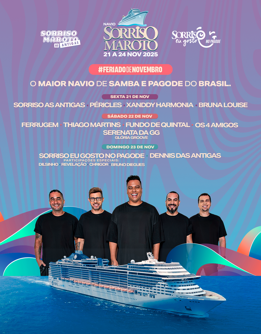 Navio Sorriso Maroto
