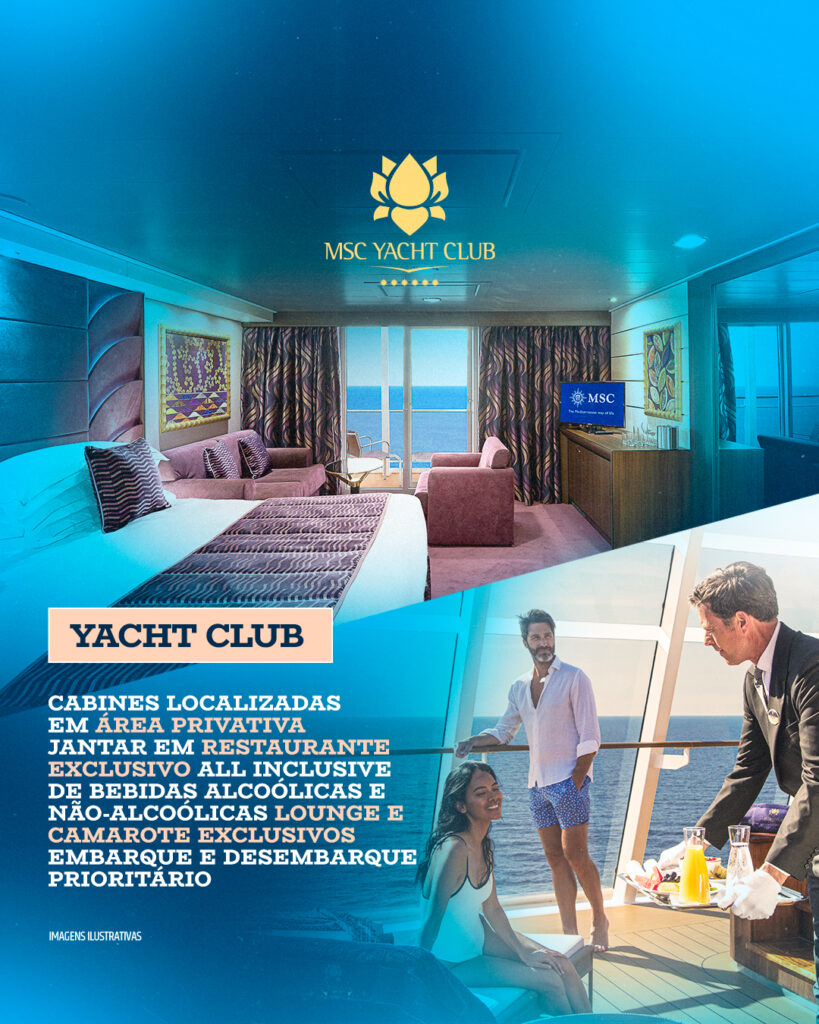 Yacht Club - Navio Zezé Di Camargo | Imagem: divulgação