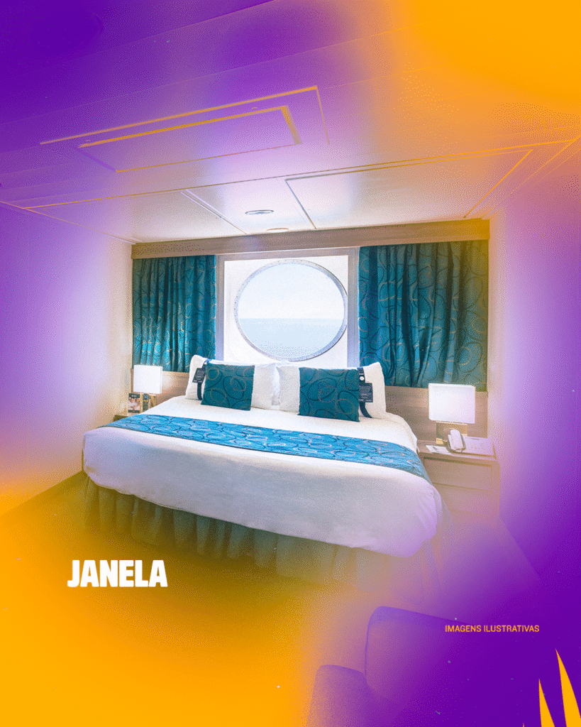 Janela - Navio Belo em Alto-mar | Imagem: divulgação