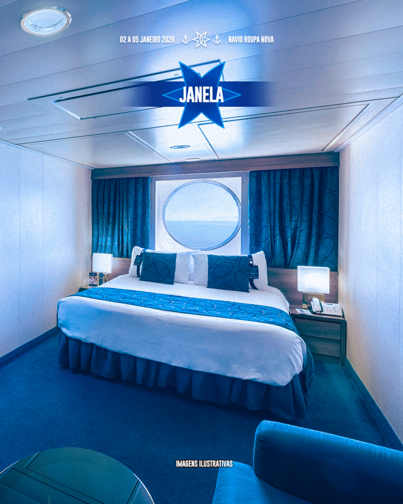 Janela - Navio Roupa Nova | Imagem: divulgação