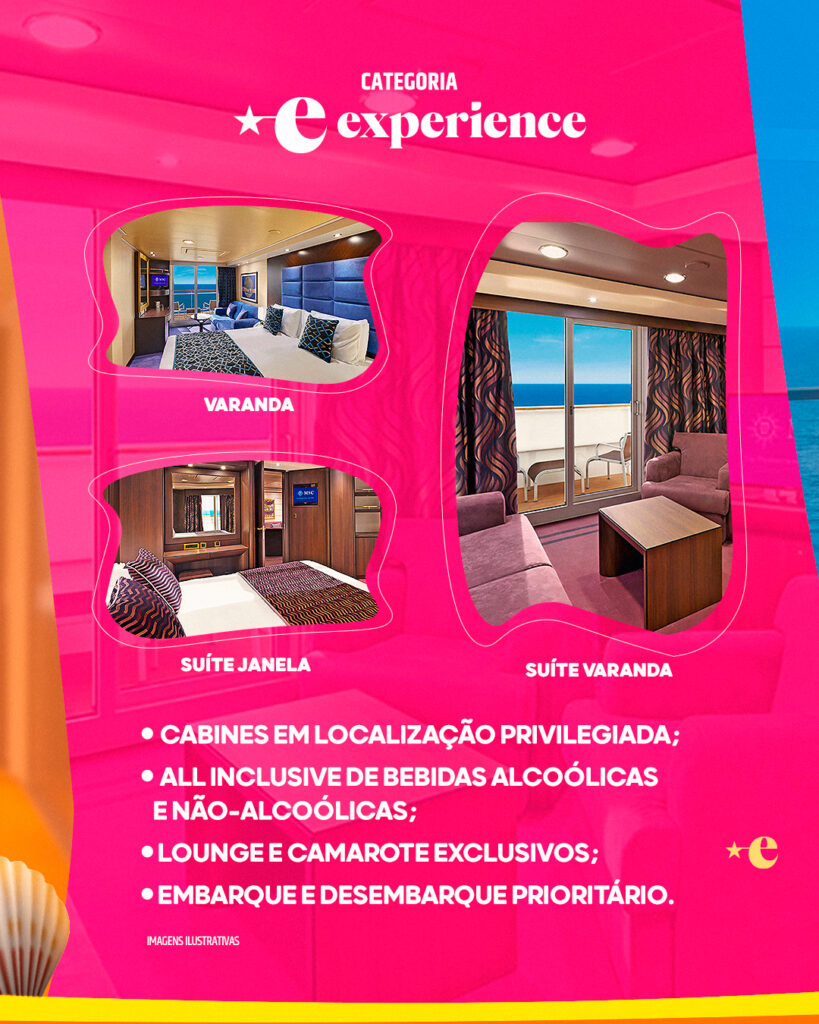 Experience - Navio Ana Castela | Imagem: divulgação