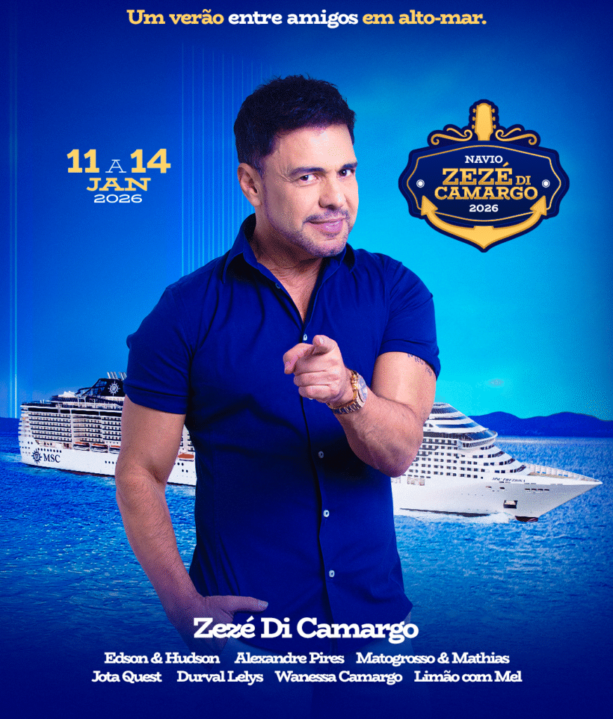 Navio Zezé Di Camargo | Imagem: divulgação