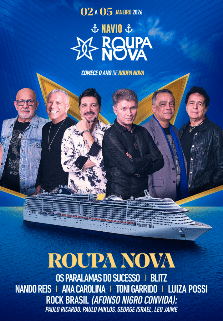 Navio Roupa Nova | Imagem: divulgação