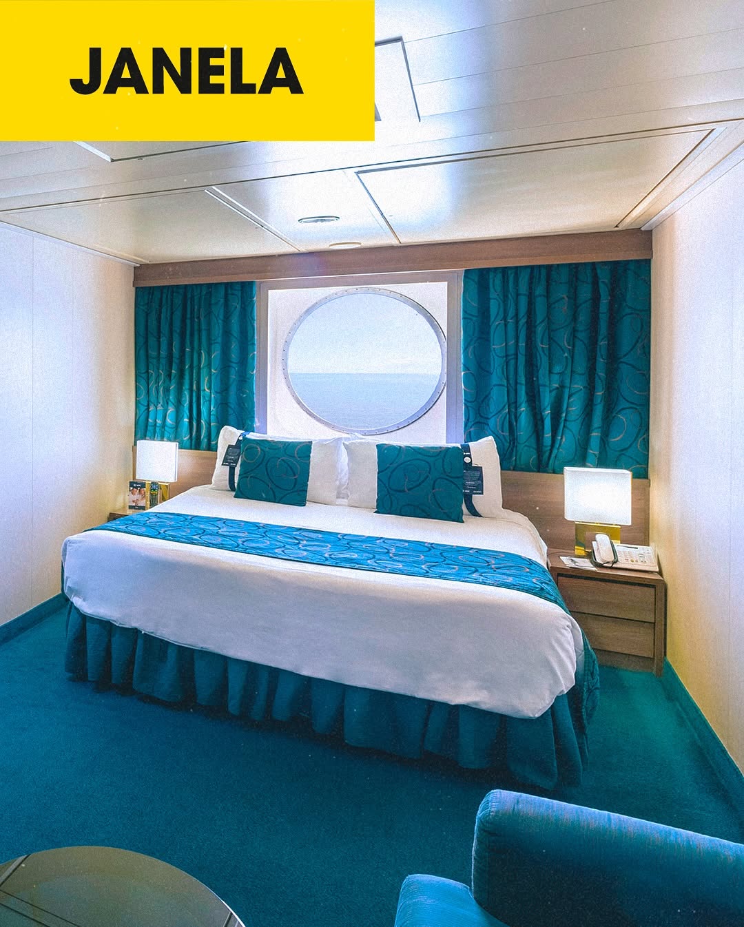 Cruzeiro 89 Rock Boat - Janela