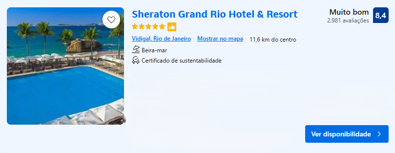 Sheraton Grand Rio Hotel & Resort