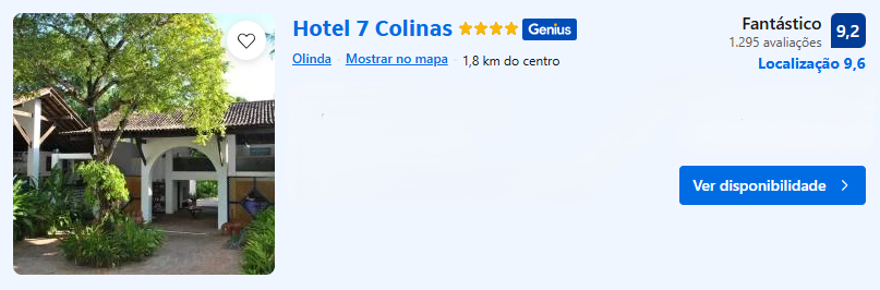 Hotel 7 Colinas 