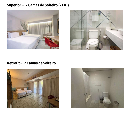 Hotel Experience Camarote Salvador - Quarto Superior e Retrofit