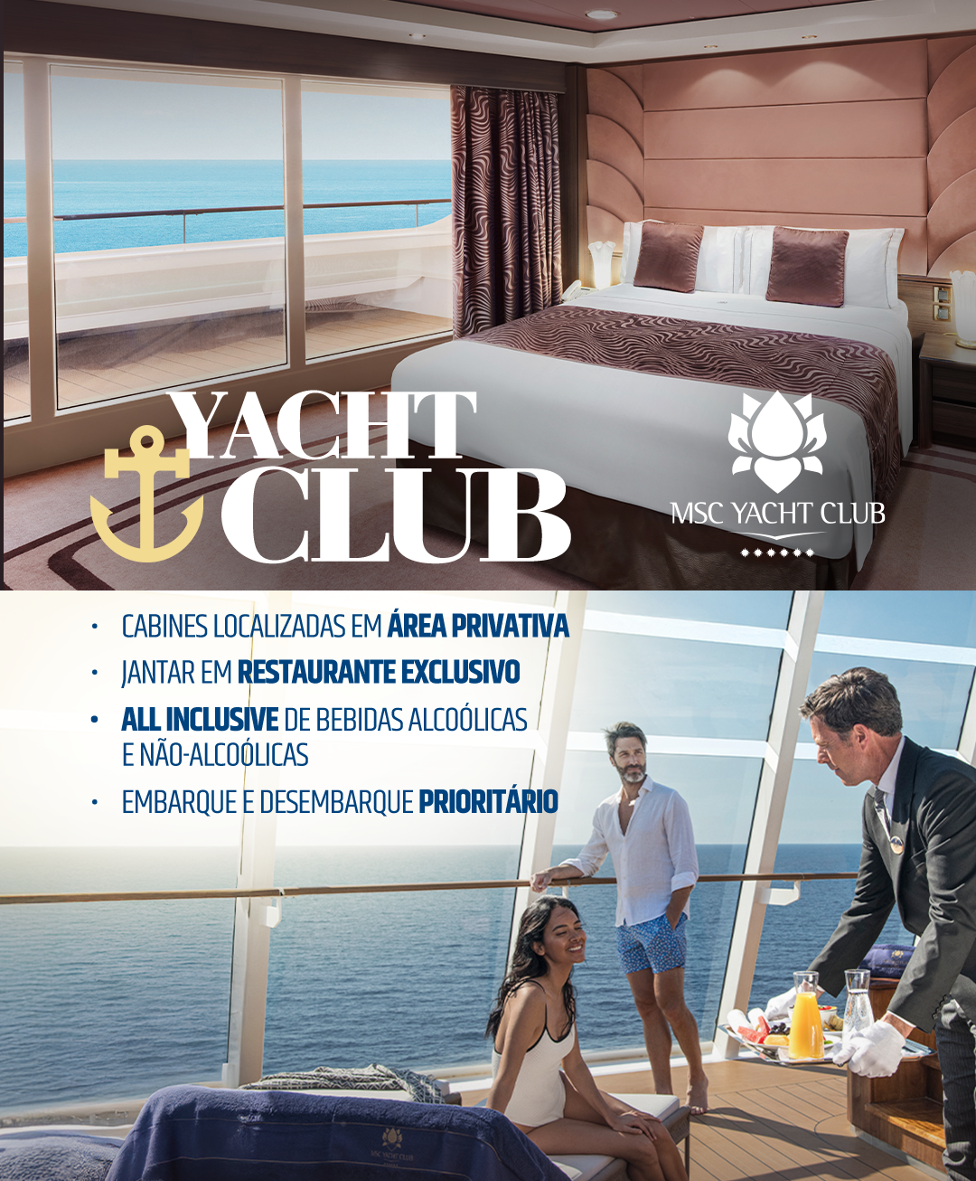 Navio Chitãozinho e Xororó 2026 | Yacht Club